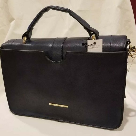 BCBGeneration Messenger Fringe Faux Leather Bag - Picture 3 of 5